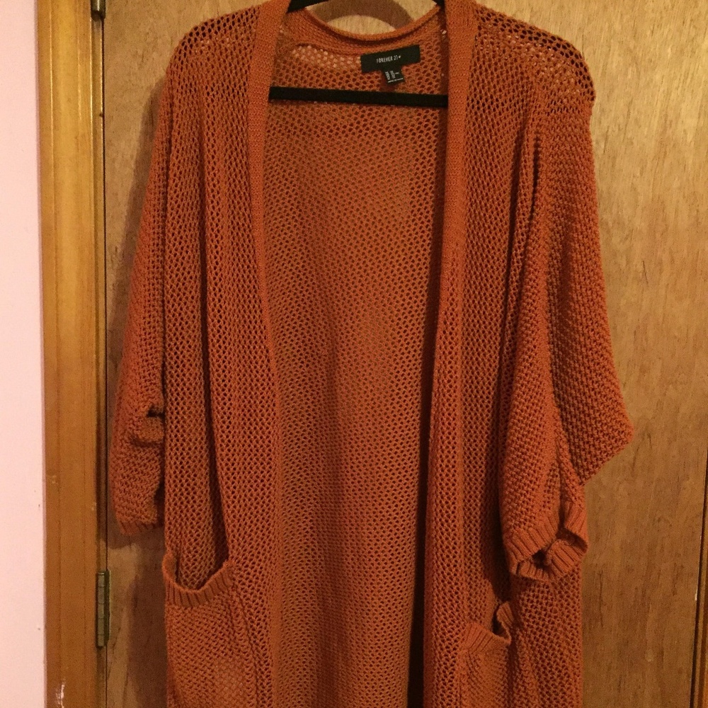 Oversized Knit Cardigan